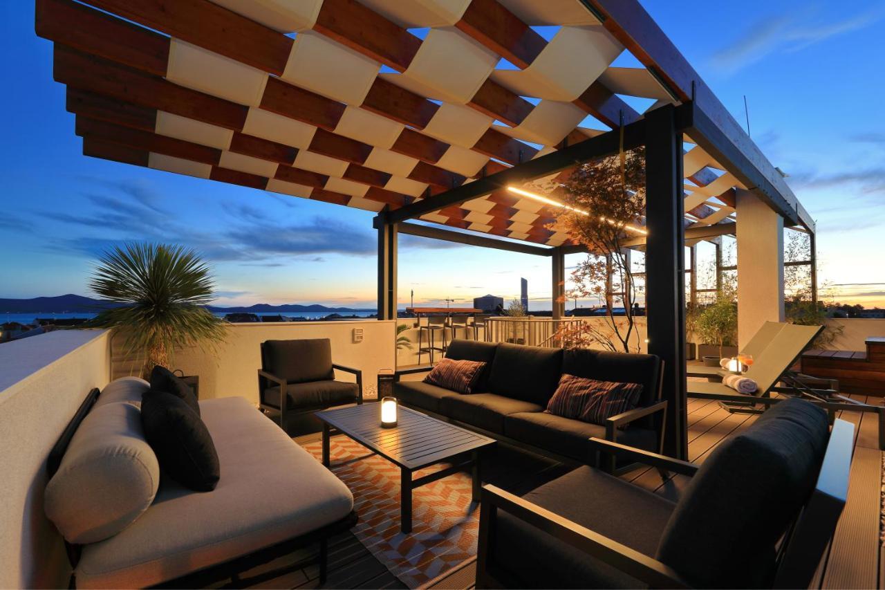 Penthouse Diem - Private Pool With Sea View Zadar Ngoại thất bức ảnh